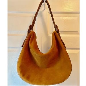 Boden Suede Hobo Bag